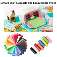 Cortadora Inteligente DIY Portátil Likcut S501, Cortador de Vinilo e Impresora de Etiquetas para Pequeñas Empresas