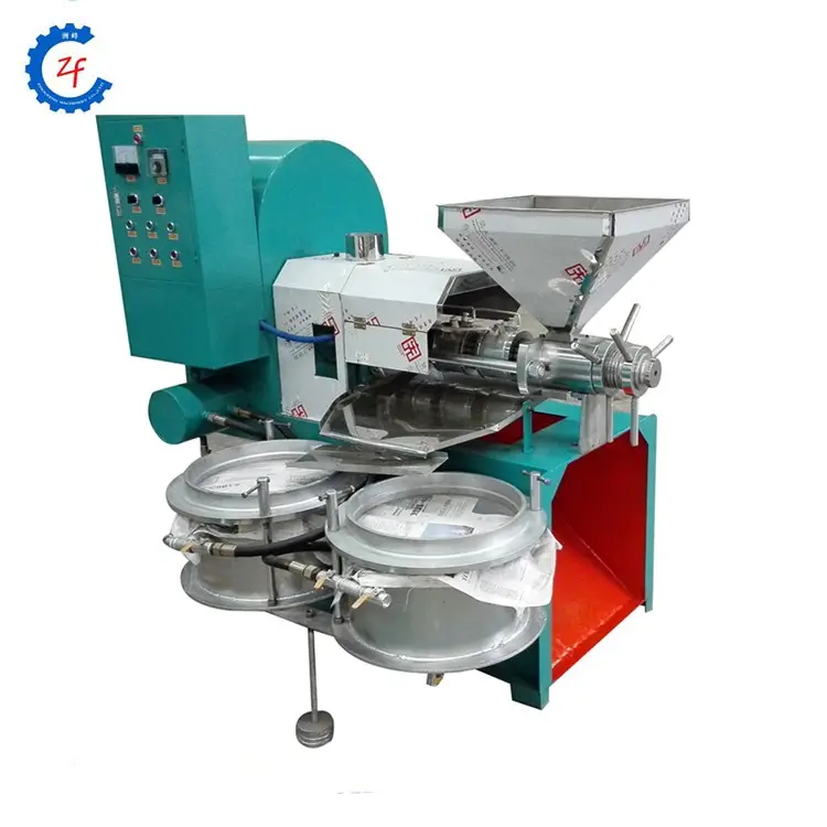 High capacity automatic press machine to make olive oil