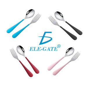 Juego de cubiertos portátiles Ele-Gate, cuchara, tenedor, utensilio de acampada de acero inoxidable 15121 - Product Image 1
