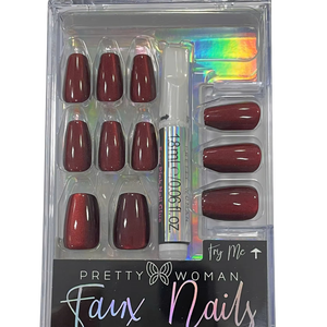 Uñas postizas de lujo con diseño de ojo de gato esmeralda, serie de fábrica OEM ODM, uñas magnéticas de ojo de gato. - Product Image 1