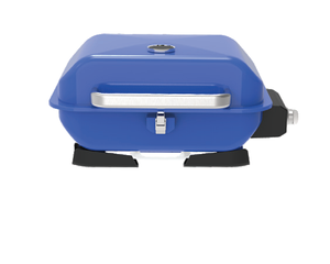 Gril à <span class=keywords><strong>gaz</strong></span> de table carré pour l'extérieur Gril au propane <span class=keywords><strong>Barbecue</strong></span> Poulet Four à <span class=keywords><strong>gaz</strong></span> <span class=keywords><strong>avec</strong></span> <span class=keywords><strong>couvercle</strong></span> bleu et chariot BBQ - Product Image 3