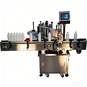 FLM200RD Automatic Self-Adhesive Sticker Labeling Machine Date Printer <b>for</b> Honey <b>Jam</b> Wine Tuna Can Glass Container Core Motor - Product Image 3