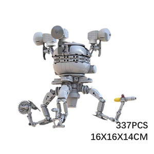 Ensemble de blocs de construction micro MOC <span class=keywords><strong>Mr</strong></span> Handy Monster <span class=keywords><strong>Robot</strong></span> pour adultes, modèle d'assemblage de puzzle créatif DIY, cadeau de collection - Product Image 2
