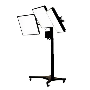 Lampu led video panel led studio profesional peralatan streaming langsung kit pencahayaan fotografi standar