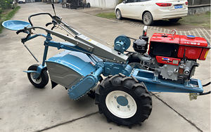 Tracteur à pied automatique multifonction Reaper Mini Riz Récolteuse de blé Récolte Nt141 Tracteur à pied - Product Image 2