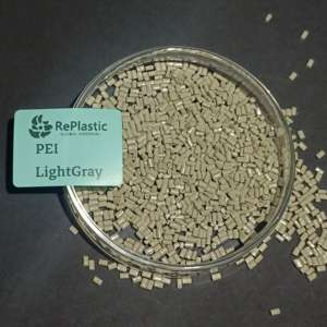 Granulés de plastique PEI gris doux |   Résine d'ingénierie de qualité supérieure avec finition mate pour les boîtiers électroniques et les composants industriels - Product Image 1