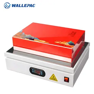 Wallepac Regular Product Perfume Gift Box Heat Sealing Film Packing Machine Heating Shrink Bopp Film Ironing Wrapping Machine