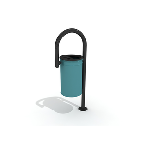 Cubo de basura de metal de una sola pierna de 30l para suministros de jardín - Product Image 1