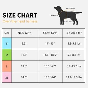 Conjunto de arnés y correa para perro ultrafino, transpirable, sin tirones, chaleco reflectante sin estrangulamiento para perros pequeños y medianos, para caminar, correr, Campi - Product Image 2