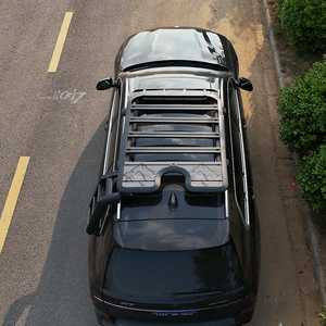 Panier de toit en alliage d'aluminium pour bagages, échelle latérale et boîte latérale pour <span class=keywords><strong>BMW</strong></span> X7 2019-2026 - Product Image 4