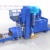 Máquina de Granallado de Alta Productividad Q69 de 90kw para Limpieza de Superficies, Tuberías de Acero y Estructuras