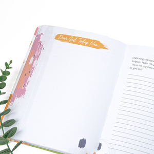 Journal d'étude biblique personnalisé avec impression, journal d'affirmation et de manifestation, journal quotidien de dévotion, prière, gratitude, planificateur chrétien en papier - Product Image 4