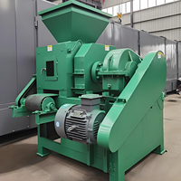 Máquina de prensado de bolas Zhongya con motor AC para materiales de construcción, alta resistencia a la formación de bolas, fácil transporte y ecológica.