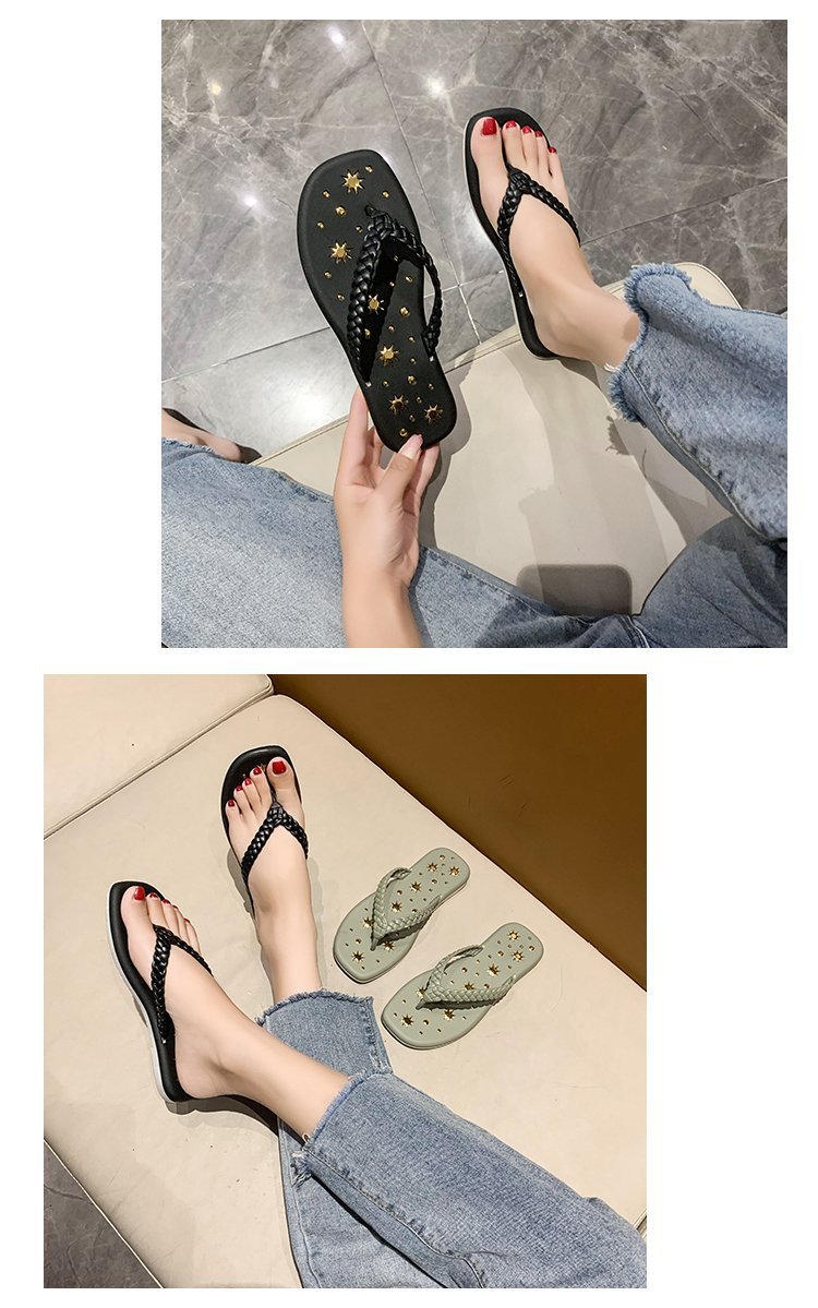 Korean Casual Summer Shoes Fashion Beach Shoes Female PVC Plastic Filpflops Slippers Women
