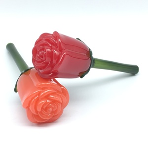 Độc Đáo Tùy Chỉnh Rỗng Nhựa <span class=keywords><strong>Flower</strong></span> Shape Lip Gloss Ống <span class=keywords><strong>Lipgloss</strong></span> <span class=keywords><strong>Container</strong></span> Rose - Product Image 5