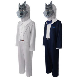 Disfraz de Cosplay del Lobo Malvado de Los Villanos, Disfraz de Teatro para Adultos y Niños, Traje de Juego de Rol de Dibujos Animados - Product Image 2