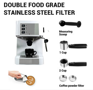 Machine à café expresso italienne-machine à café blanche <span class=keywords><strong>FROG</strong></span> <span class=keywords><strong>Revolution</strong></span> - Product Image 6