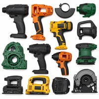 Molde de Inyección de Plástico de Alta Precisión para Carcasas de Herramientas Eléctricas Personalizadas, ABS, PP, PC, PA, POM, OEM, ODM