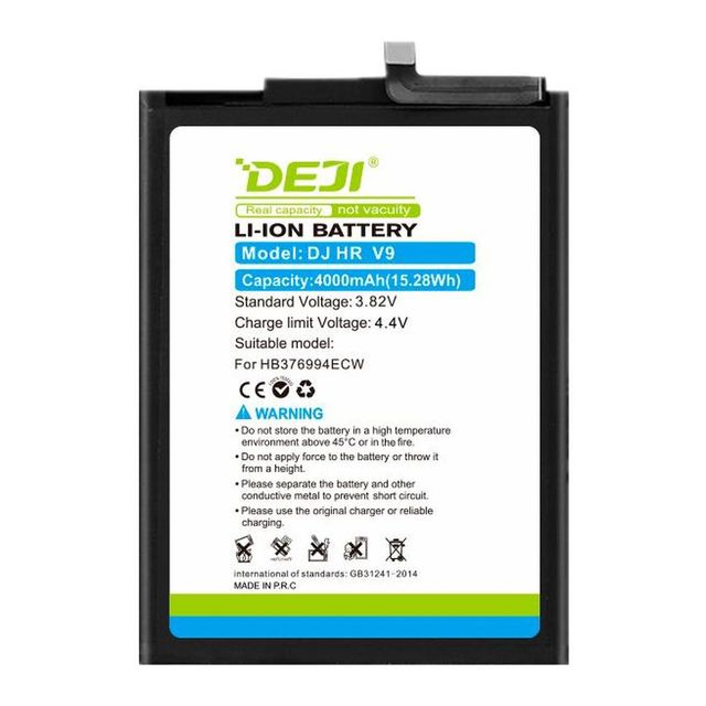 DEJI Multi Safety Protection Standard Capacity Battery HB376994ECW for Honor V9 Series Mobile Phone Replacement