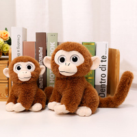 Nouveaux jouets en peluche singe de simulation, peluche singe câlin, jouet en peluche doux, jouet en peluche singe mignon