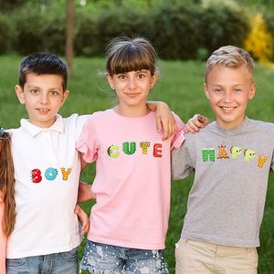 Nouveaux patchs brodés thermocollants amusants en forme de dinosaure et de lettres pour la décoration de vêtements - Product Image 3