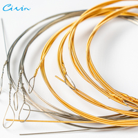CIVIN GXM-001 Bulk String Custom OEM Brass Winding Steel Mandolin Strings 10/32 Anti-Rust Coated 8-string Set for Mandolin