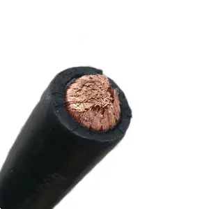 16mm 50mm 70mm 95mm 120mm 150mm single copper core rubber sheathed welding cable
