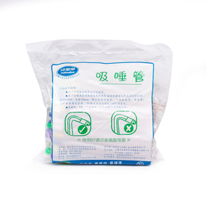 Punte per aspiratore monouso con punta pieghevole morbida Tribest aspiratore per saliva trasparente dentale per testa super morbida - Product Image 6