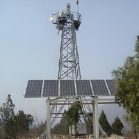 Torre de Vigilancia Profesional de Acero Angular Q355B con Energía Solar para Seguridad en Obras de Construcción Aisladas de la Red Eléctrica