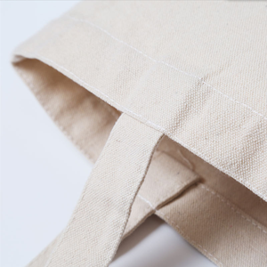 Diseña tus propias bolsas de compras reutilizables de lona de algodón personalizadas con cierre de cremallera y hebilla ajustable, lona en blanco para serigrafía para mujer - Product Image 6