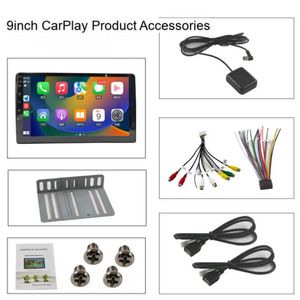 9 inch double din android car head unit touch screen car stereo gps navigation with carplay - Product Image 3