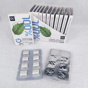 DC24 DAILY CARE Gomme au xylitol et à l'érythritol sans sucre pour bouche sèche, faible en calories, sans sucre, pastèque, paquet de <span class=keywords><strong>60</strong></span> pièces, 4 paquets - Product Image 5