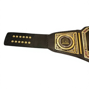 WBC WBA WBO IBF IBO MMA Lightweight Waterproof Anti-Slip <b>Leather</b> Customized Adult Size Championship Boxing <b>Belts</b> High Waist 35mm - Product Image 3