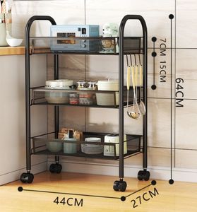 Chariot utilitaire en acier robuste à 3 niveaux et à quatre roues avec organisateur de stockage d'outils personnalisable OEM - Product Image 6