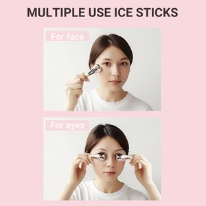 Globes <span class=keywords><strong>de</strong></span> <span class=keywords><strong>glace</strong></span> pour le visage et les yeux, bâtonnets cryogéniques en acier inoxydable pour les routines <span class=keywords><strong>de</strong></span> beauté, rouleaux froids pour le visage, globes rafraîchissants pour les poches et les rides - Product Image 5