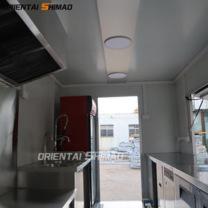 جديد متعدد الوظائف المحمول الصينية شاحنة الغذاء القهوة الشاحنات مع ماكينة الزبادي المجمد - Product Image 6