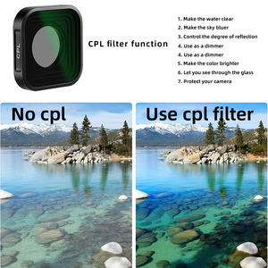 Filtro Polarizador CPL ND8 ND16 ND32 ND64 ND1000 para Cámara Deportiva, Filtro Polarizador para Lentes de Cámara <span class=keywords><strong>GoPro</strong></span> <span class=keywords><strong>Hero</strong></span> 12 <span class=keywords><strong>11</strong></span> 10 9, Kits de Filtros ND - Product Image 4