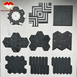 Mosaico <span class=keywords><strong>de</strong></span> Mármol con Diseño <span class=keywords><strong>de</strong></span> <span class=keywords><strong>Flores</strong></span> <span class=keywords><strong>de</strong></span> Colores Mixtos para Decoración <span class=keywords><strong>de</strong></span> Paredes y Pisos en Hoteles y Villas - Product Image 6