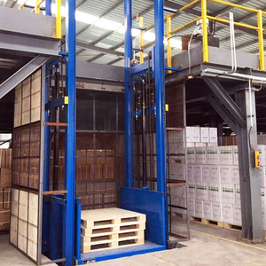 वाणिज्यिक एक तल ऊर्ध्वाधर कार्गो लिफ्ट एकल कार लिफ्ट मेजेनाइन के लिए - Product Image 4