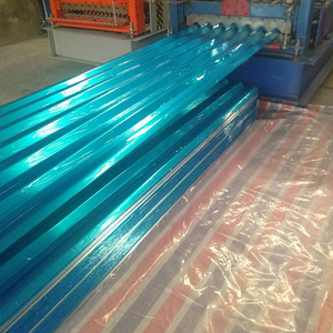Lámina de Aluminio con Recubrimiento de Color de 0.5 mm, Panel de Techo Corrugado Impermeable, Ancho de 750 mm, Forma Rectangular, Serie 1000 - Product Image 1