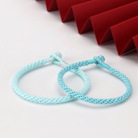 SKY A8 4mm Bracelet tressé de couleur unie, fait à la main, vente en gros, cordon rouge, bijoux d'amitié