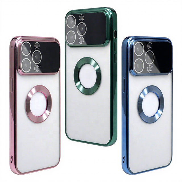 Tecno Phone Cases Plated CD Large Window Phone Cover case for Infinix Note for iphone 16 15 15 14 Luxury case