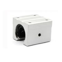 Unité de glissement linéaire à billes en alliage d'aluminium et acier inoxydable de précision P0/P6/P5 SBR16LUU SBR20LUU SBR25LUU SBR30LUU