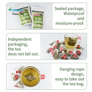 14 יום הרזיה תה אובדן משקל תה גמילה מותג פרטי טבעי תה צמחים - Product Image 2