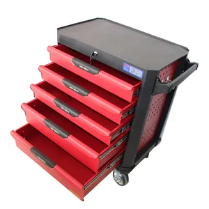 Auto Reparatie Tool Trolley Garage Gebruik 250 Pcs Metalen Gereedschapskast Gereedschapskist