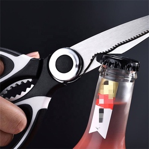 <span class=keywords><strong>Ciseaux</strong></span> de cuisine en acier inoxydable, coupe-volaille, coupe-légumes, coupe-<span class=keywords><strong>viande</strong></span>, coupe-os de poulet, coupe-poisson, ouvre-bière, <span class=keywords><strong>ciseaux</strong></span> multifonctionnels professionnels - Product Image 4