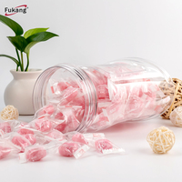 Pot en plastique avec couvercle, récipient de haute capacité 3,5 l, transparent et vide, pour emballage alimentaire, top des ventes, usine