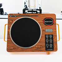 Plaques à induction de haute qualité, 2200 watts, cuisinière électrique portable, plaque de cuisson en céramique, plaque à induction électrique simple