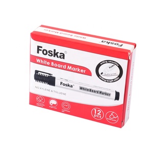 Foska dầu dựa trên không thấm nước thấp Mùi đạn tip khô xóa bảng trắng đánh dấu với 4 màu sắc cho các trường học và văn phòng Nguồn cung cấp - Product Image 6