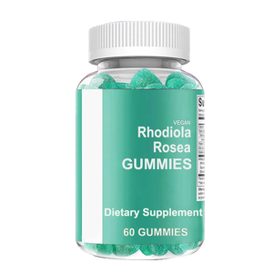 Suplemento Herbal de Marca Privada OEM ODM, Suministro al por Mayor, Gomitas Naturales de Rhodiola Rosea Anti-Fatiga - Product Image 1